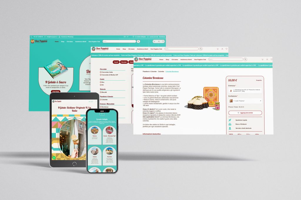 Don peppinu - Sito web
