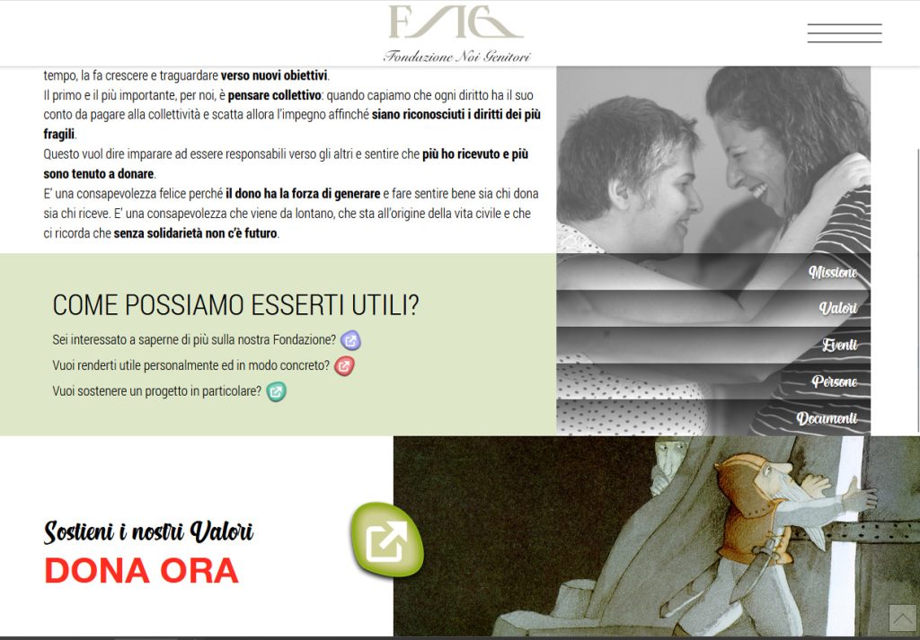 Fondazione Noi Genitori - pagine interne