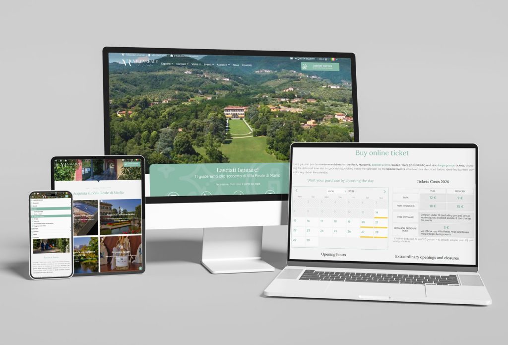 Villa Reale di Marlia - un progetto a 360 gradi